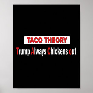 Affiche Théorie drôle de Taco l'emporte sur Toujours Chick