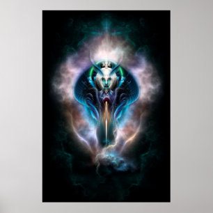 Affiche Thera L'affiche Ethereal Queen Wall