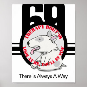 Affiche Thérapie Dogtor Doodle Art