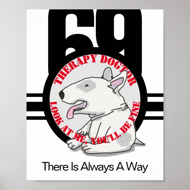 Affiche Thérapie Dogtor Doodle Art (Devant)