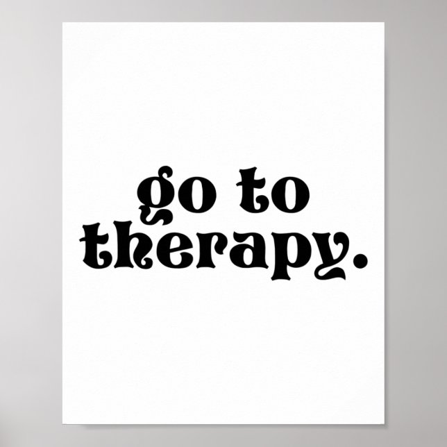 Affiche Thérapie Fun Mental Health Numéro 1 (Devant)