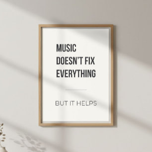 Affiche Thérapie musicale motivationnelle calme