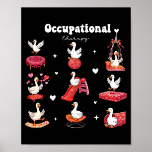 Affiche Thérapie occupationnelle de la Saint-Valentin Sill