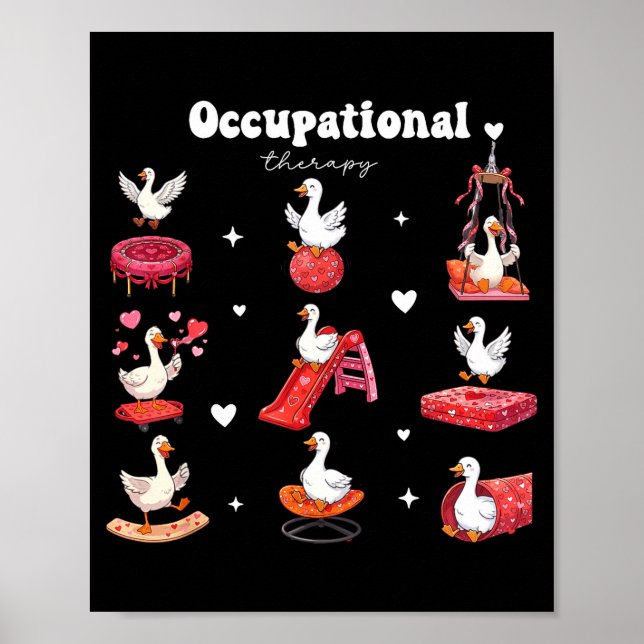 Affiche Thérapie occupationnelle de la Saint-Valentin Sill (Devant)