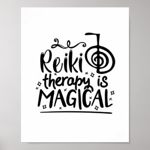 Affiche Thérapie Reiki   Reiki Master Spirituel Reiki Cade