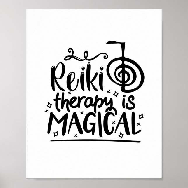 Affiche Thérapie Reiki | Reiki Master Spirituel Reiki Cade (Devant)
