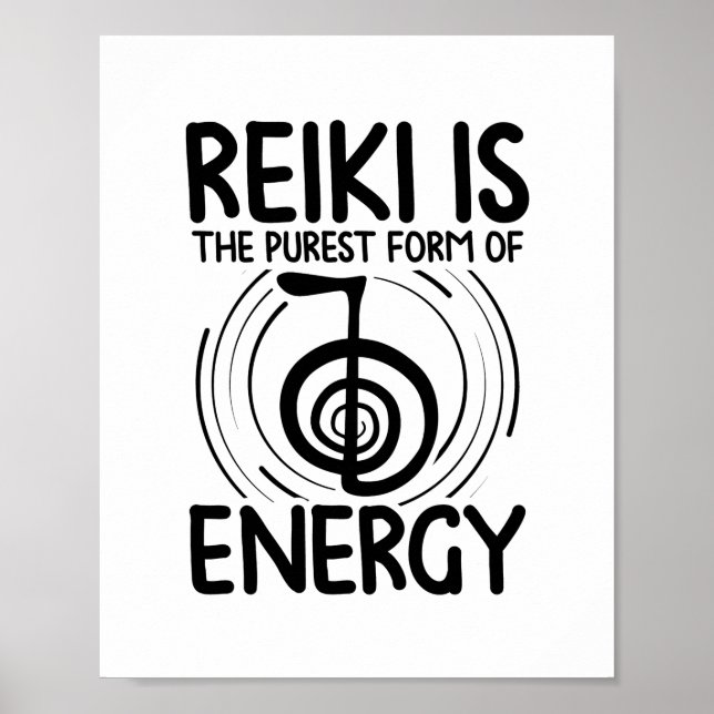 Affiche Thérapies Reiki (Devant)