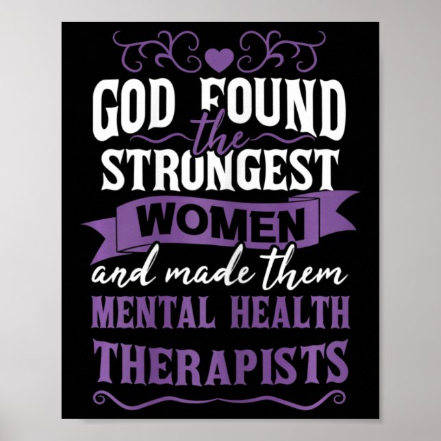 Affiche Thérapiste en santé (Devant)