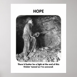 Affiche thered-better-be-a-light-à-la-fin de