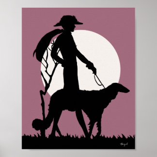 Affiche Theresa en Rose