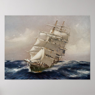 Affiche Thermopylae britannique à Clipper