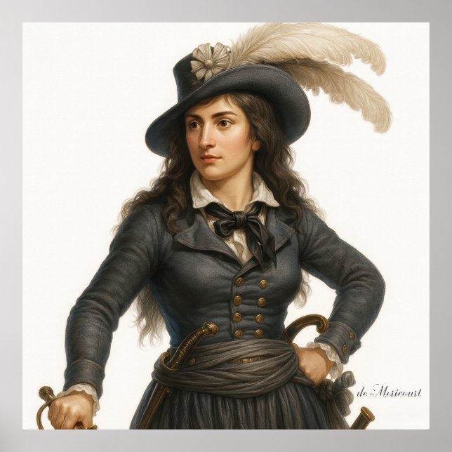 Affiche Theroigne de Mericourt - French Revolution Print (Devant)