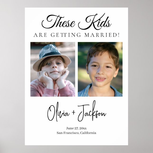 Affiche These Kids Are Getting Married Rehearsal Dinner (Devant)