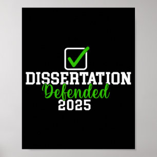 Affiche Thèse soutenue 2025 pour doctorat edd doctorat