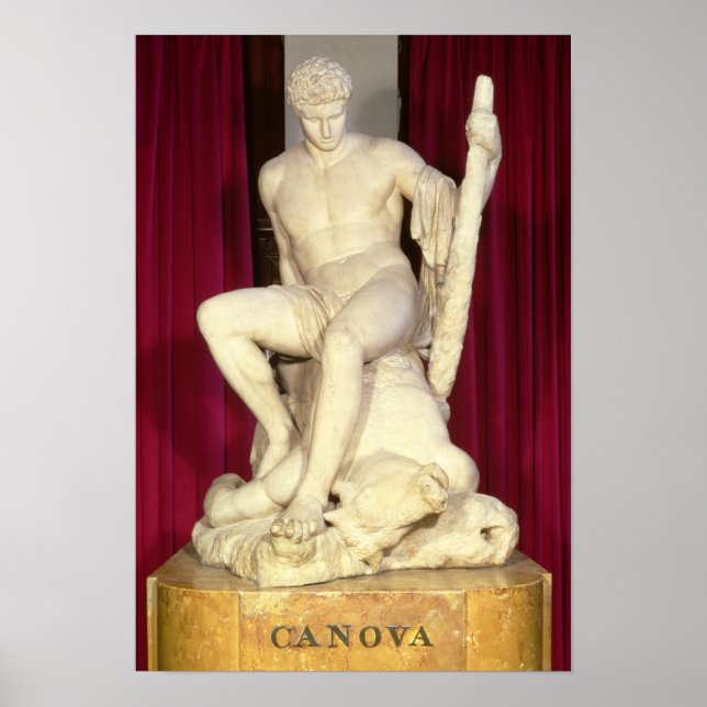 Affiche Thésée et le Minotaure, 1782 (Devant)