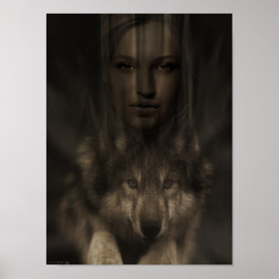 Affiche TheWolfGirlFriend