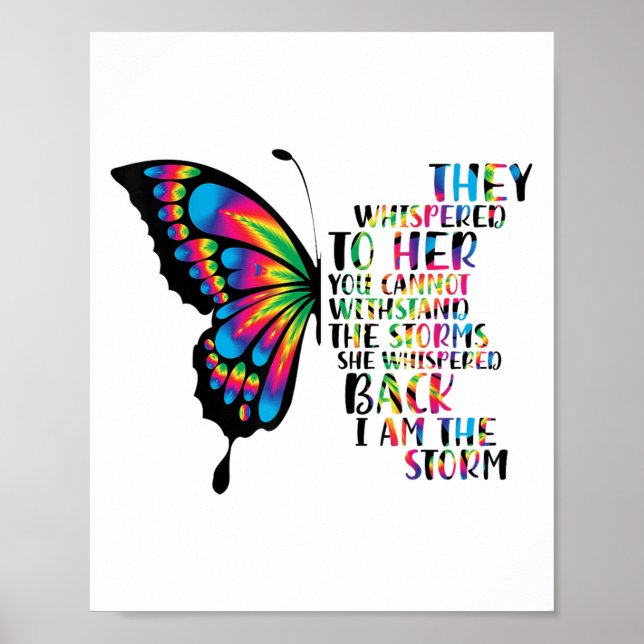 Affiche They Whispered To Her You Cannot Withstand The She (Devant)