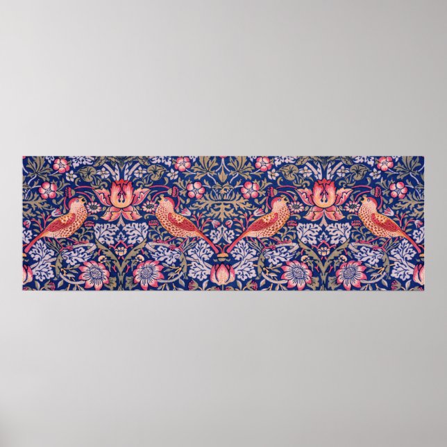 Affiche Thief de fraises par William Morris (Devant)