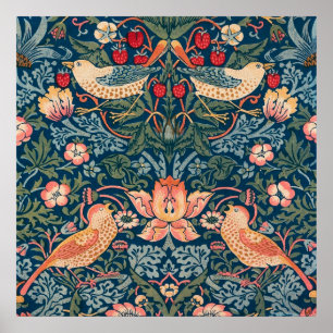 Affiche Thief de fraises par William Morris