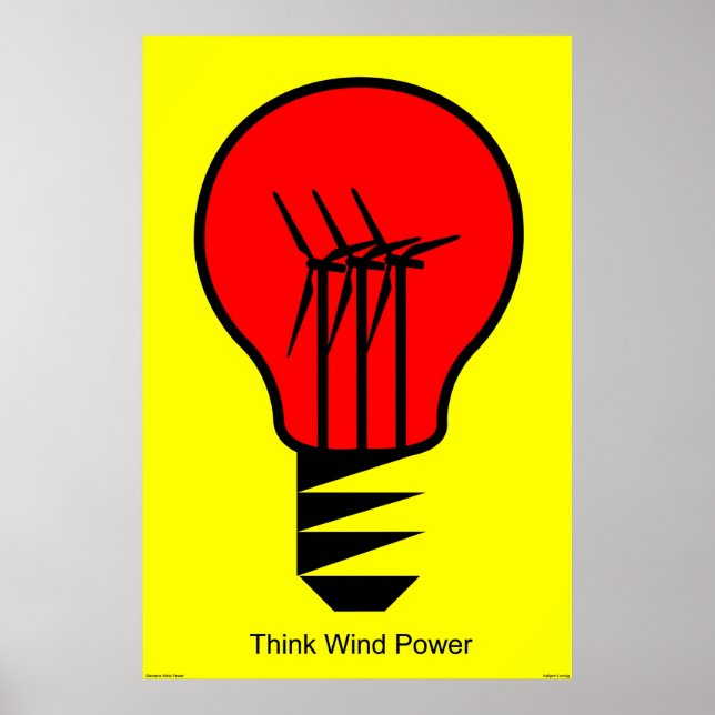 Affiche Think Wind Power (Devant)