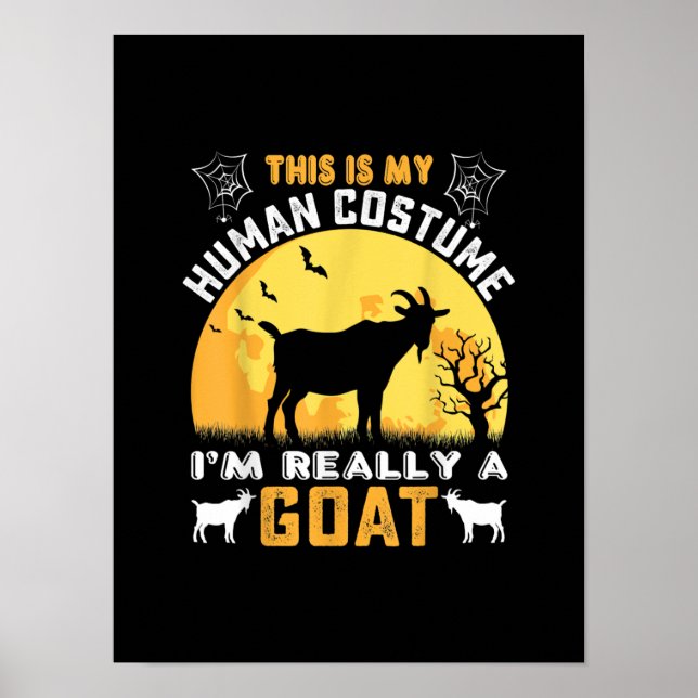 Affiche This Is My Human Costume Goat Venin (Devant)