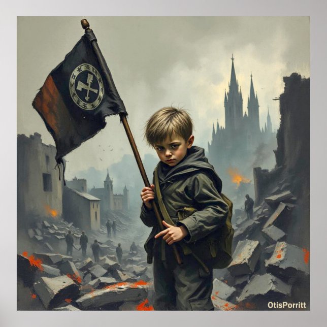 AFFICHE THIS WAR WILL NEVER END-5 (Devant)