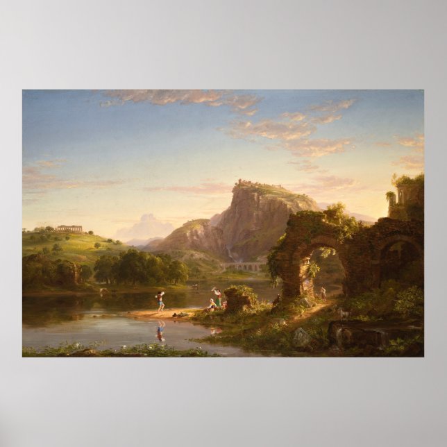 Affiche Thomas Cole L'Allegro (Devant)