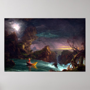 Affiche Thomas Cole Le Voyage de la vie