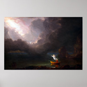 Affiche Thomas Cole Le Voyage de la vie Vieillesse
