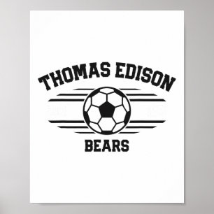 Affiche Thomas Edison Bears Football Byll 2025