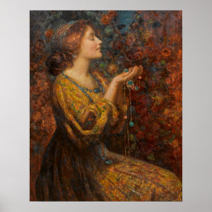 Affiche Thomas Edwin Mostyn Bijoux Peinture