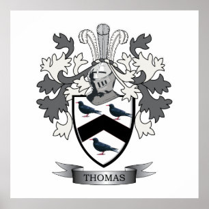 Affiche Thomas Family Crest