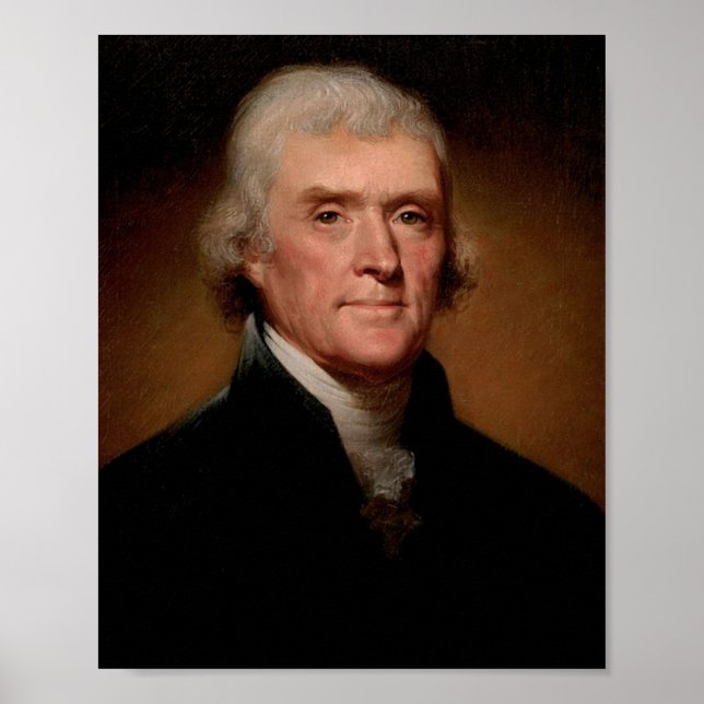 Affiche Thomas Jefferson (Devant)
