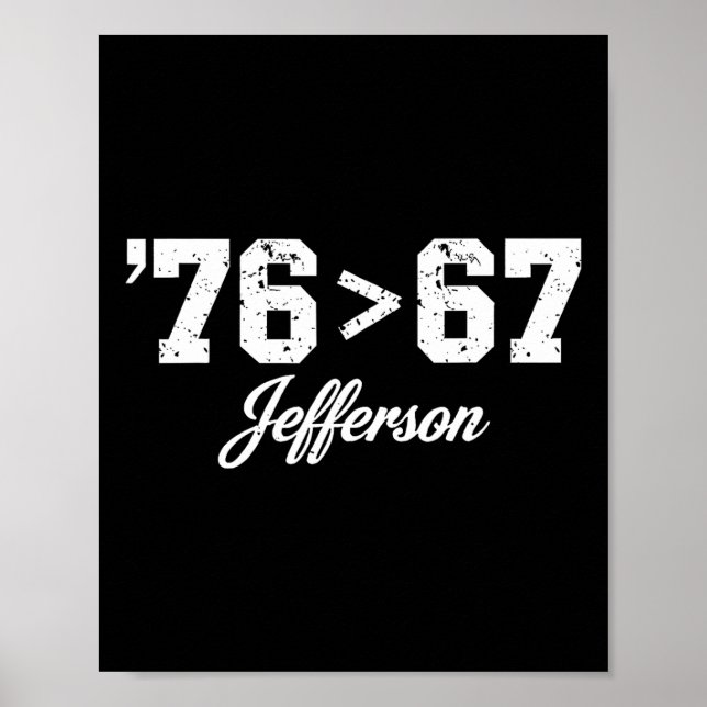Affiche Thomas Jefferson 76 67 Évident Faire l'histoire F (Devant)