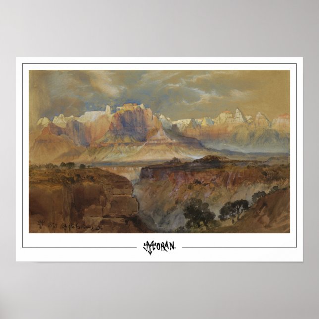 Affiche Thomas Moran Fine Art #114 (Devant)