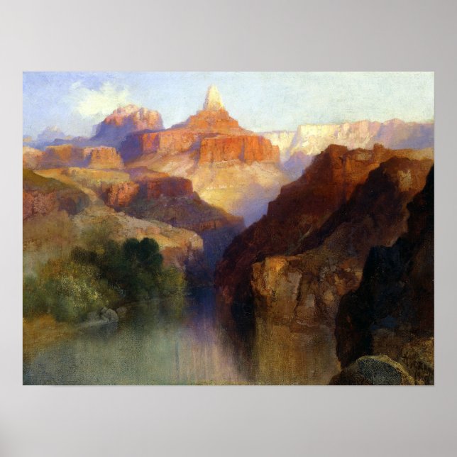 Affiche Thomas Moran Zoroaster Peak (Devant)