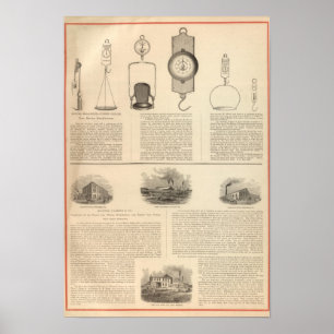 Affiche Thomas S Morton, Fabricant Morris