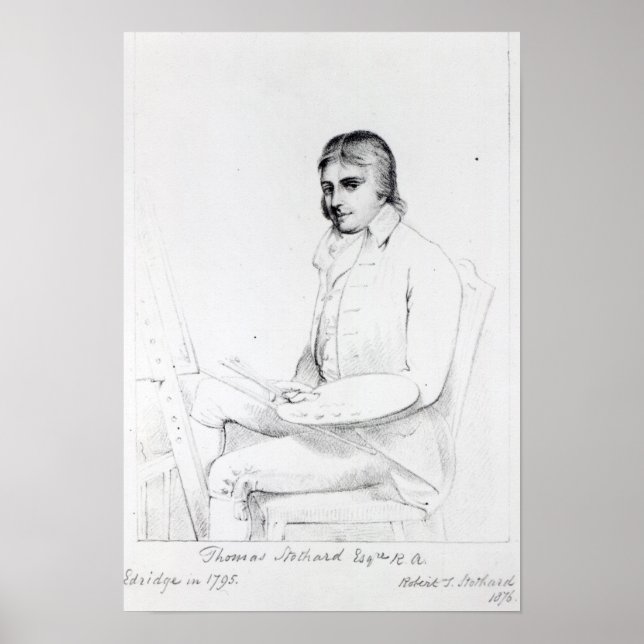 Affiche Thomas Stothard Esq. RA (Devant)