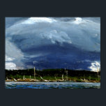 Affiche Thomson - Thunderhead<br><div class="desc">Tableau de Tom Thomson,  Thunderhead,  affiche.</div>