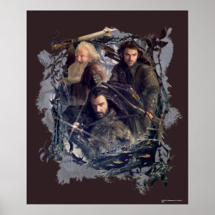 Affiche Thorin, Kili et Balin Graphique
