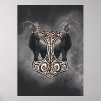 Affiche Thor's Might : Mjölnir et le Thunderous Companion
