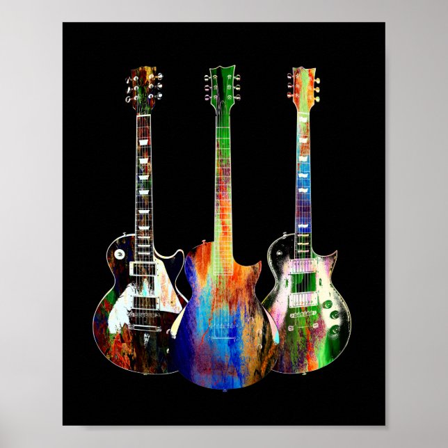 Affiche Three Guitars (Devant)