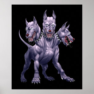Affiche Three Headed Dog Cerberus