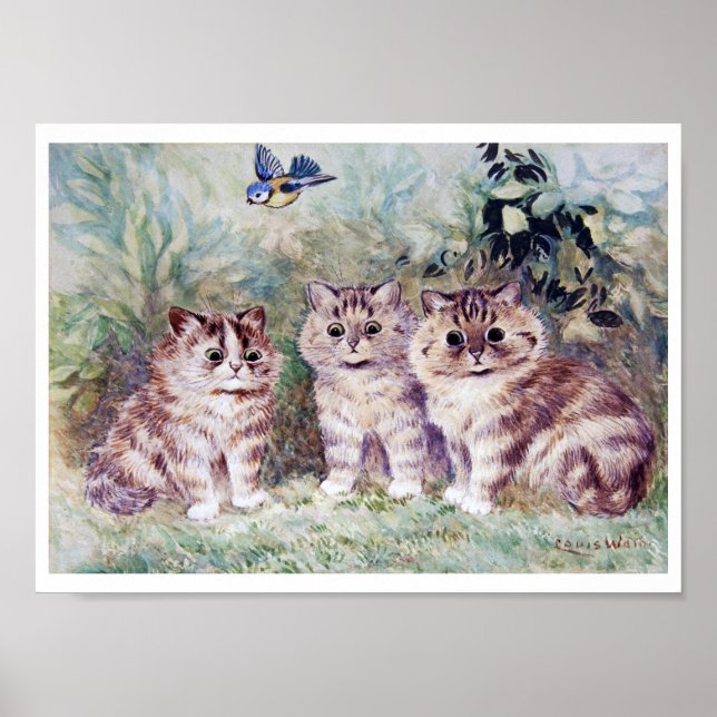 Affiche Three Kittens (Devant)