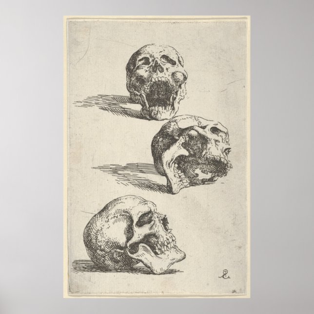 Affiche Three Skulls (Devant)