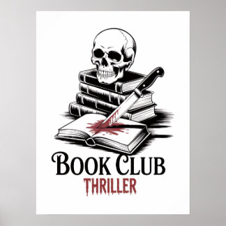 Affiche Thriller pour Club de Lecture
