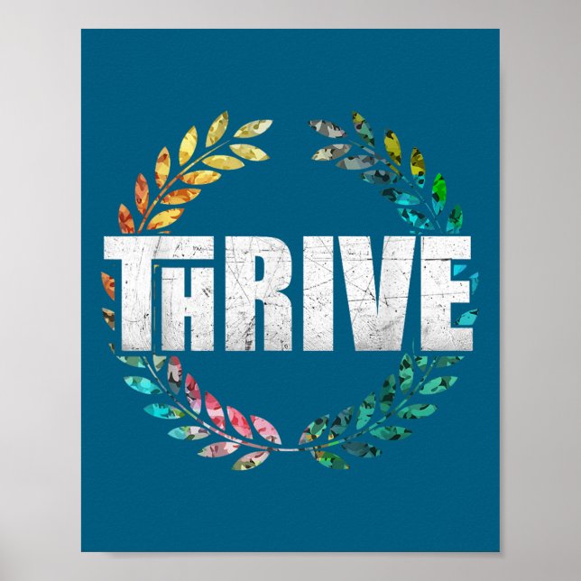 Affiche Thrive  (Devant)
