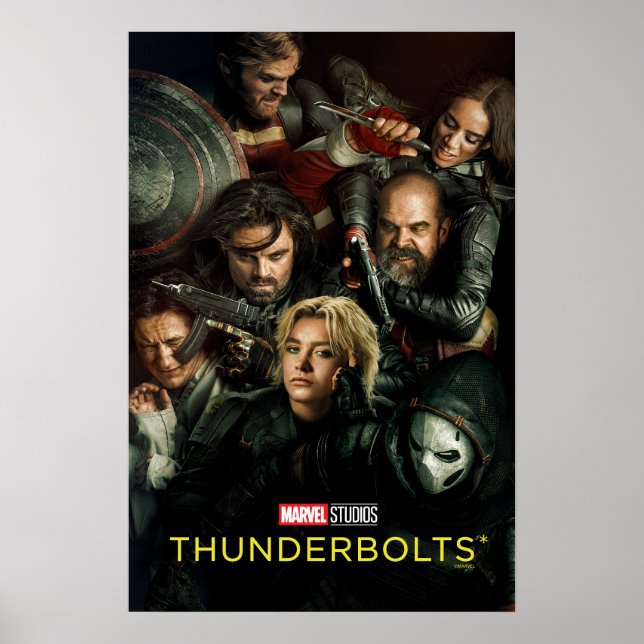 Affiche Thunderbolts* | Group Fighting Theatrical (Devant)