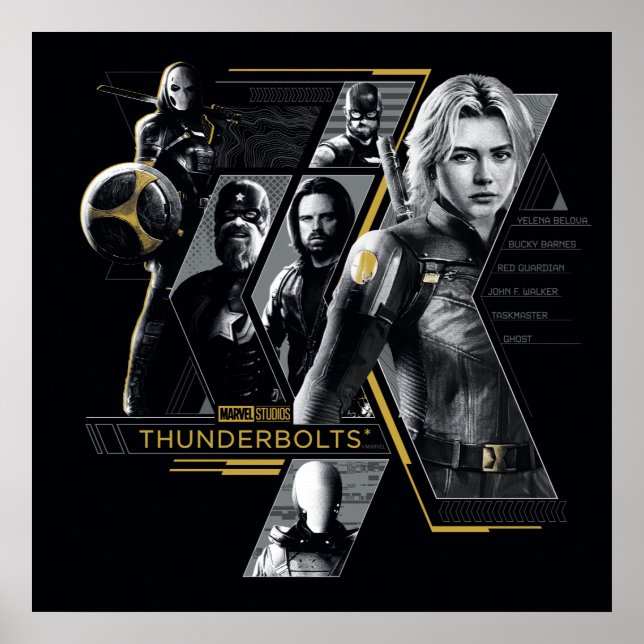 Affiche Thunderbolts* | Group Graphic (Devant)