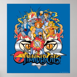 Affiche ThunderCats   Firey Group Graphic